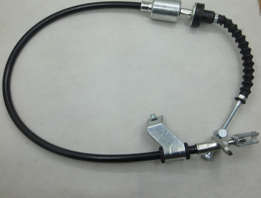 Black OEM24105069 Rubber Auto Parts Clutch Control Cable For Chevrolet Sail